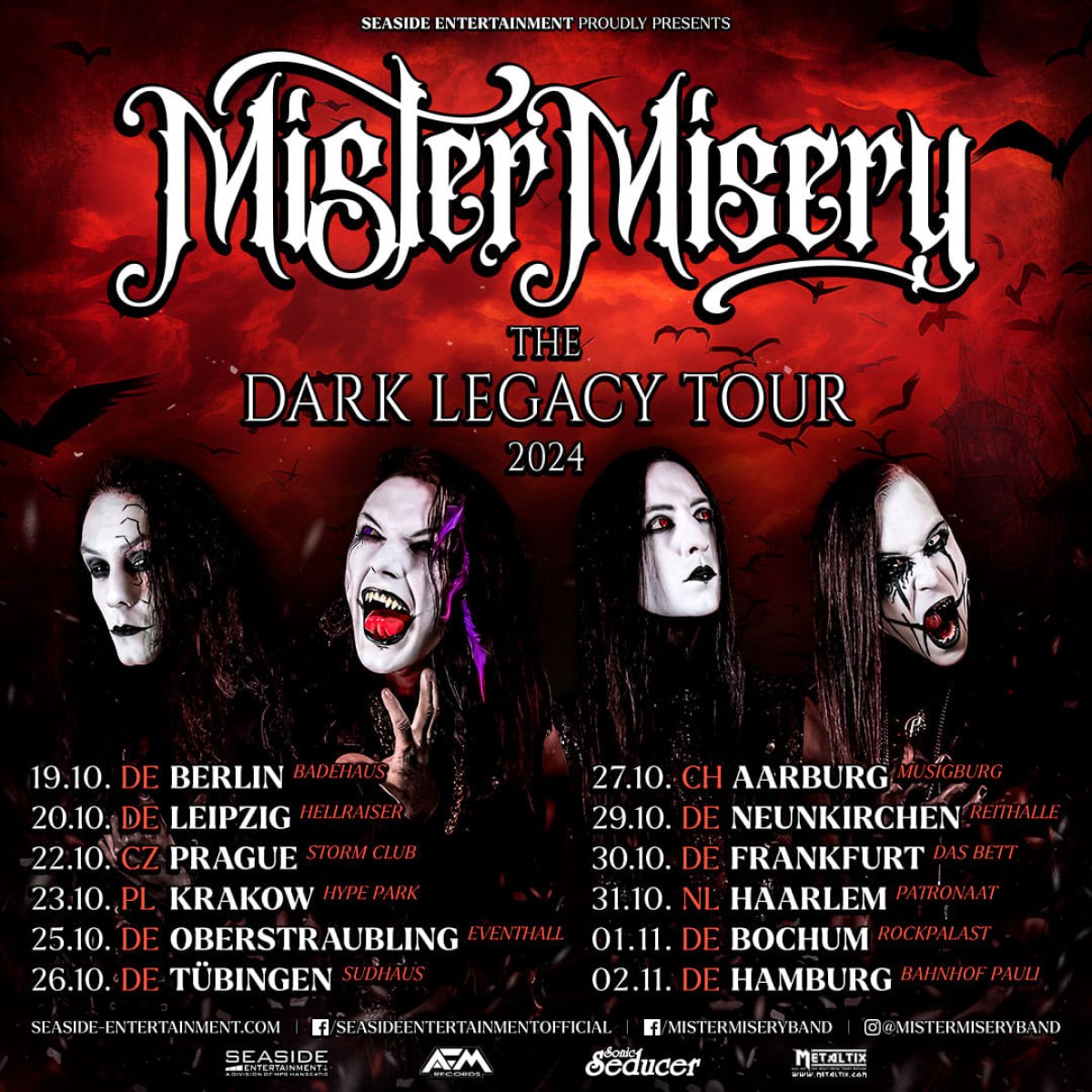 Mister Misery - Darl Legacy Tour 2024
