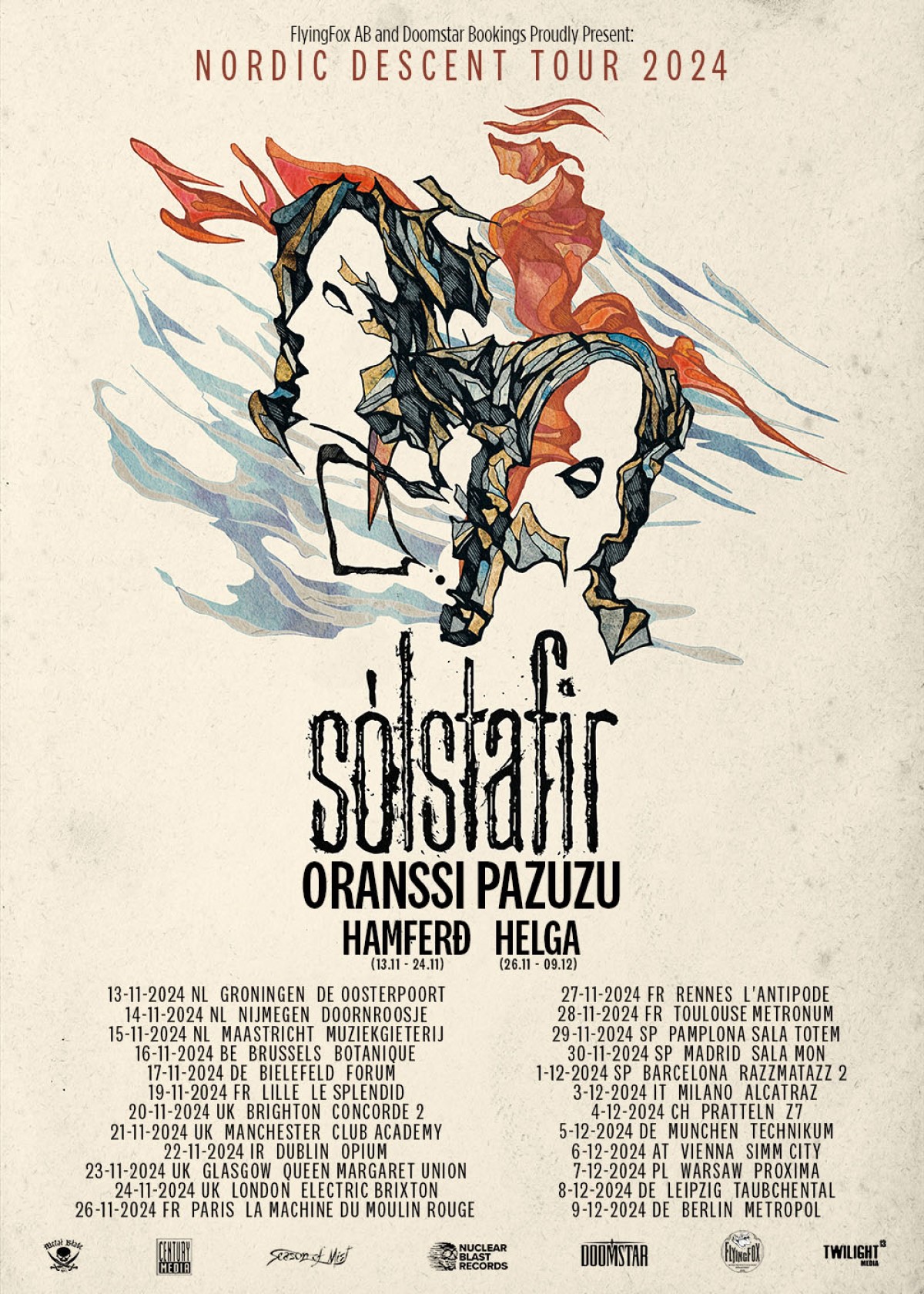 Solstafir - European Tour 2024
