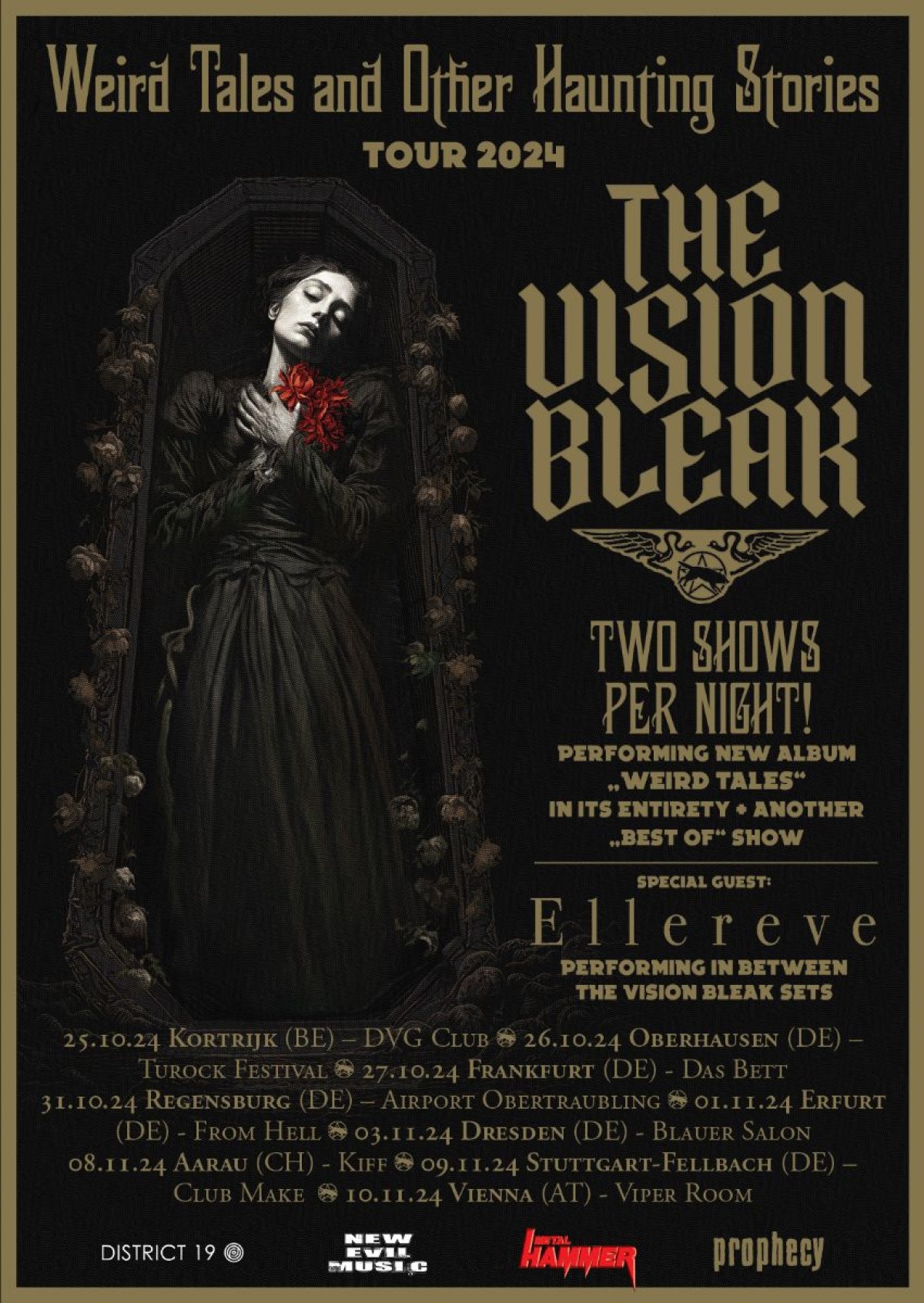 The Vision Bleak - Tour 2024