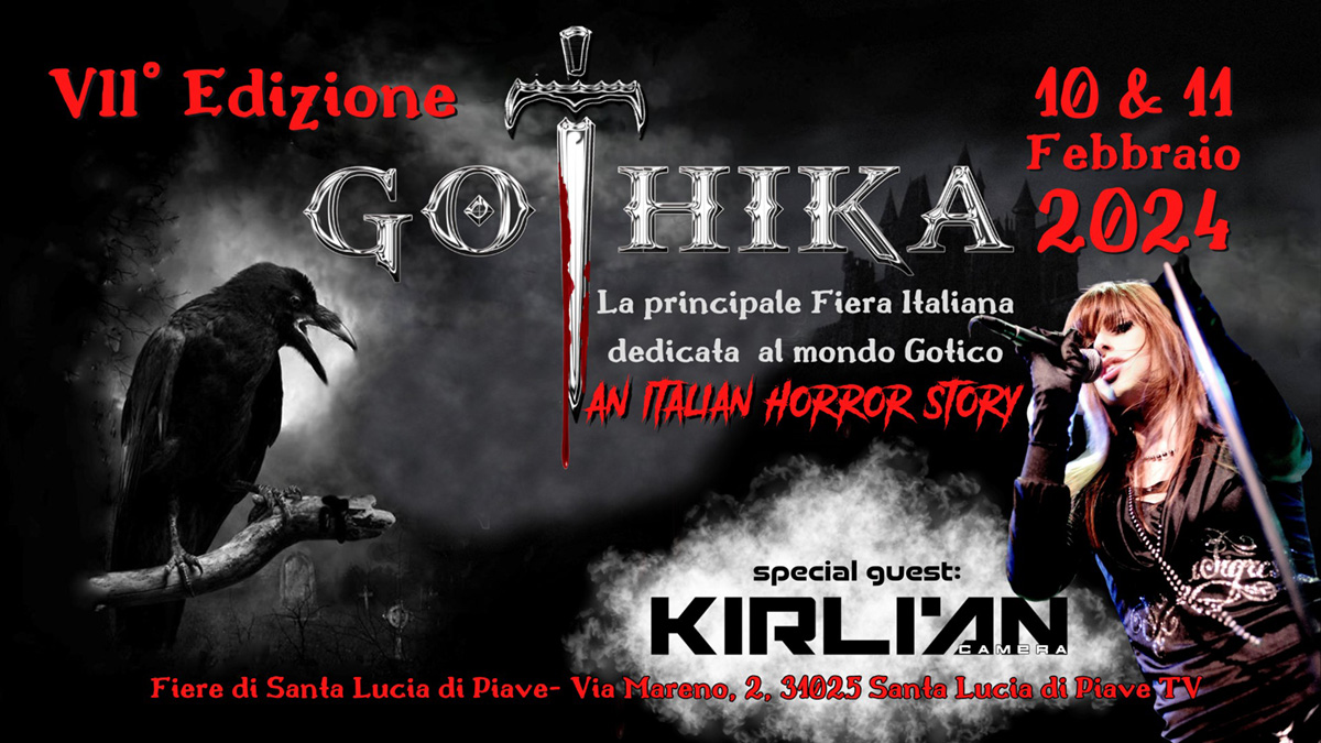 Gothika VII / Kirlian Camera - 10 February, Fiere di Santa Lucia di Piave, Santa Lucia di Piave, Italy