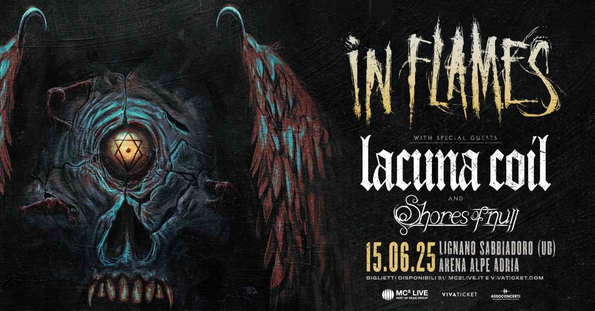 In Flames + Lacuna Coil + Shores Of Null - Lignano Sunset Festival 2025