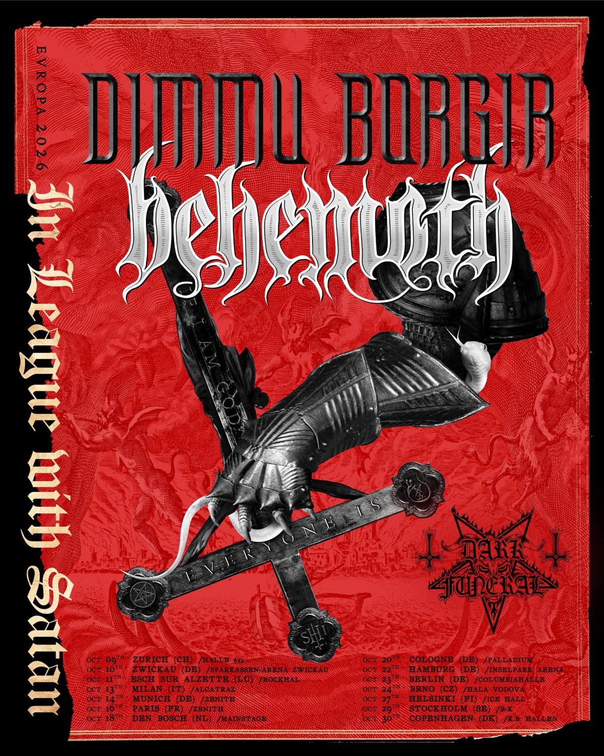 Dimmu Borgir + Behemoth - European Tour 2026