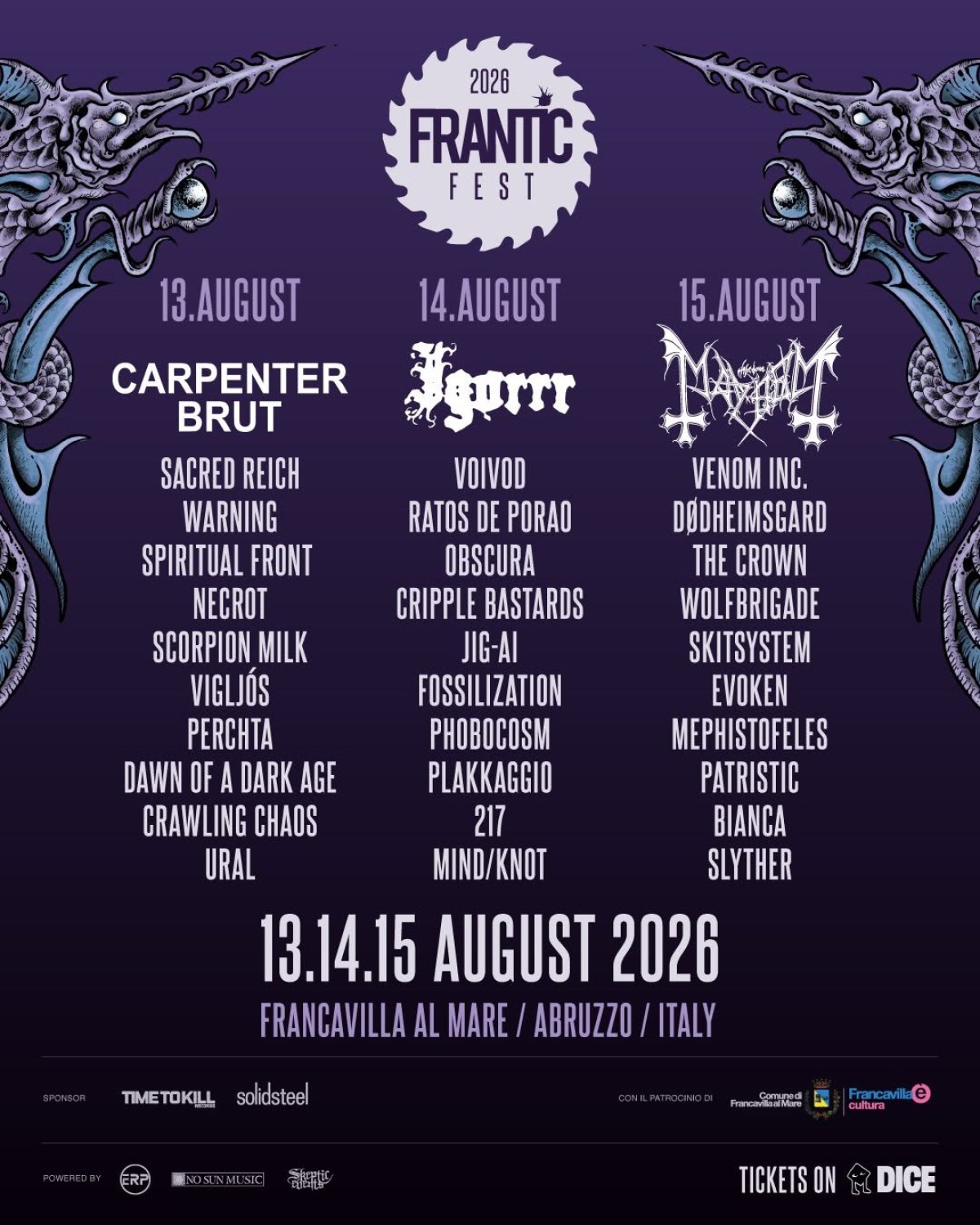 Frantic Fest 2026