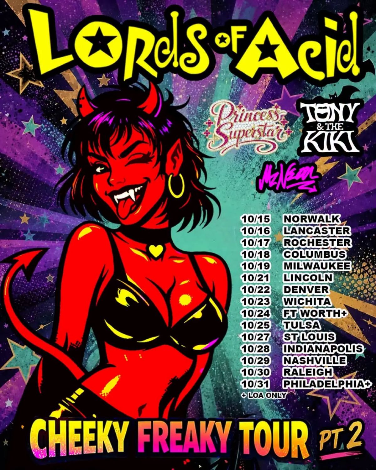Lords Of Acid - Cheeky Freaky tour pt2
