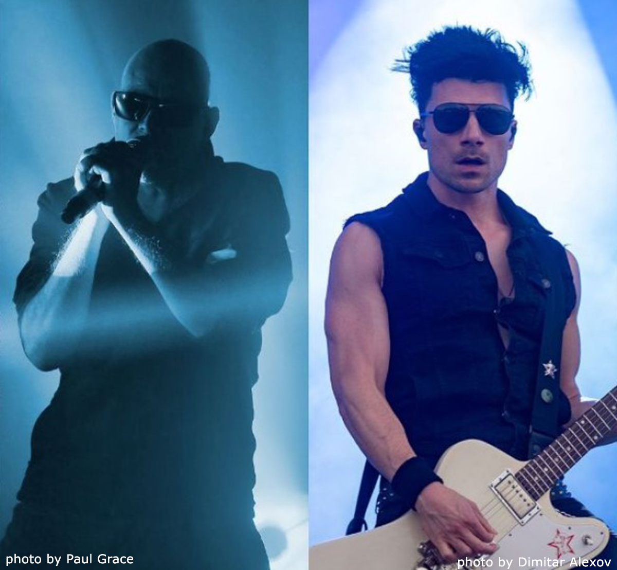 The Sisters Of Mercy - Andrew Eldritch & Ben Christo
