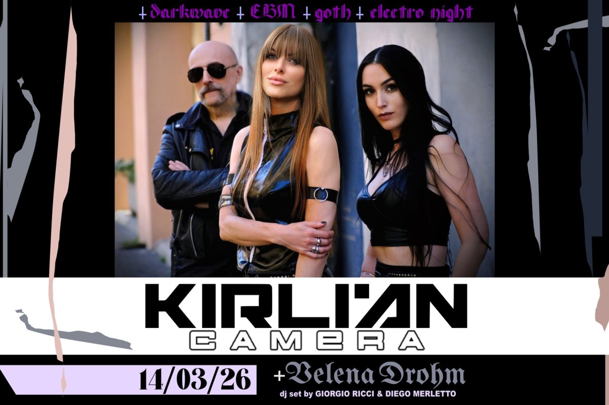 Kirlian Camera + Velena Drohm - Concert (14 March 2026, Krach Club, Monastier di Treviso, Italy)